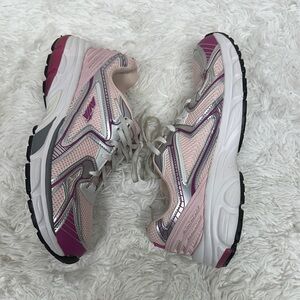 Avia Women's Pink and Gray Athletic Shoes